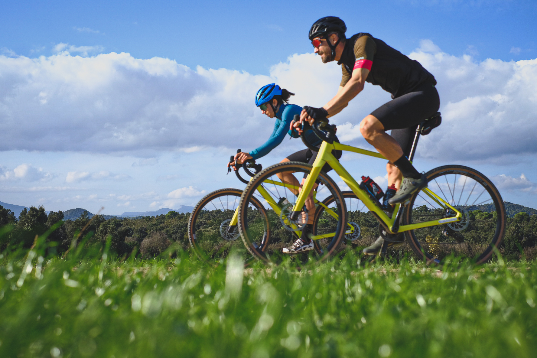 No clock gravel ride