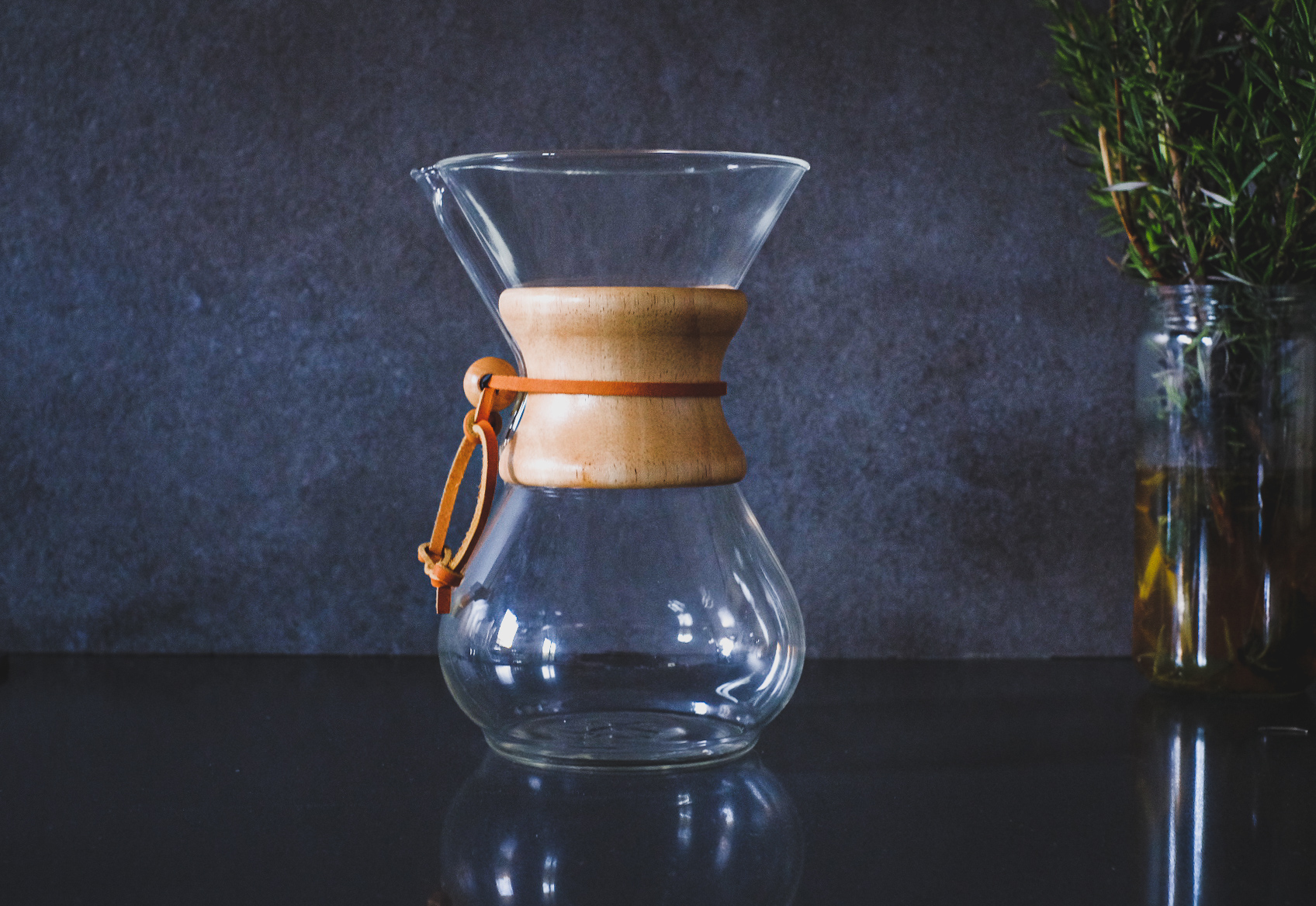 Chemex filter coffee for cyclists